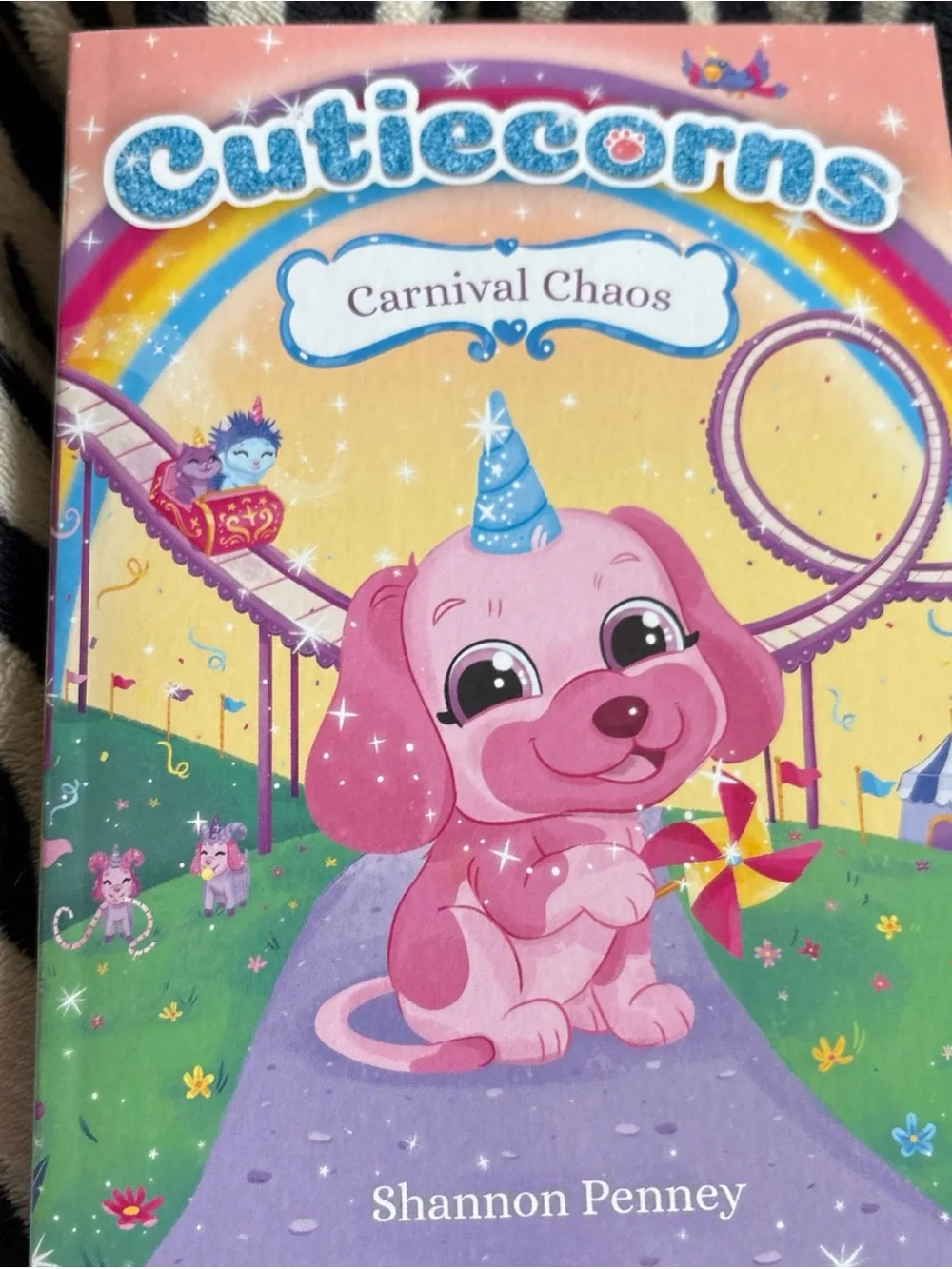 Scholastic Cutiees Kids Books - Pink, Purple, Green, Yellow, Blue